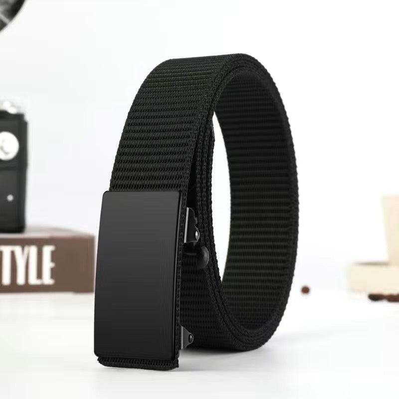Mens Versatile Casual Outdoor Nylon Belt