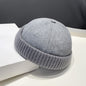 Autumn And Winter Deerskin Velvet Beret Melon Skin Hat
