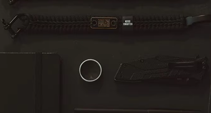 Tactical Survival Bracelet For Men In Green