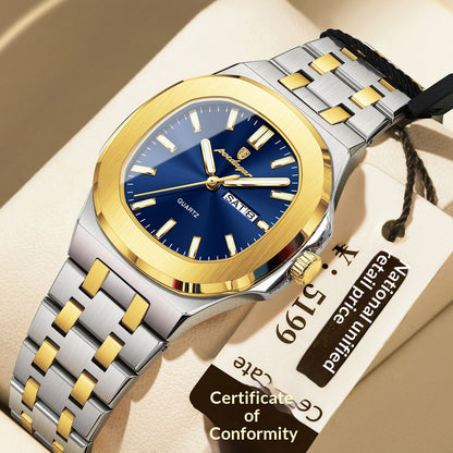 Ultra-thin Watch With Waterproof And Luminous Features